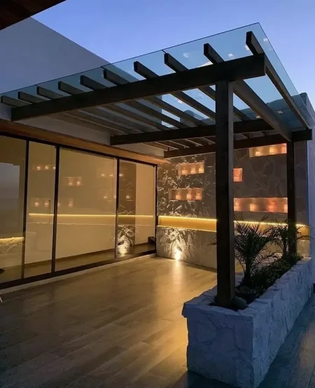 برجولات جلسات خارجية حديثة في الخبر2027 | دليل ابتكار الفخامة للمظلات المودرن