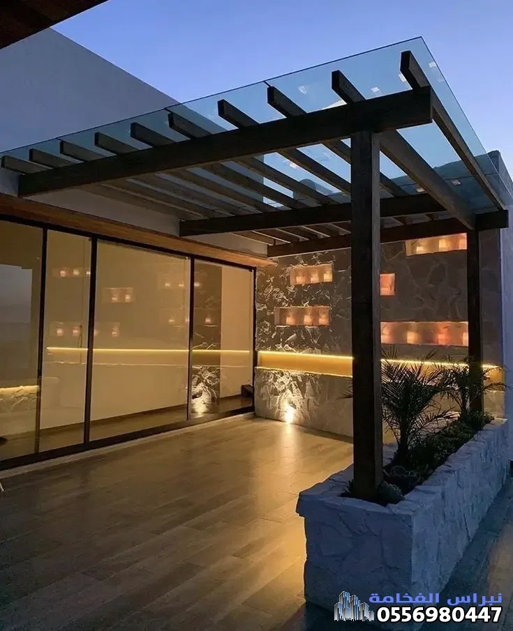 برجولات جلسات خارجية حديثة في الخبر2027 | دليل ابتكار الفخامة للمظلات المودرن