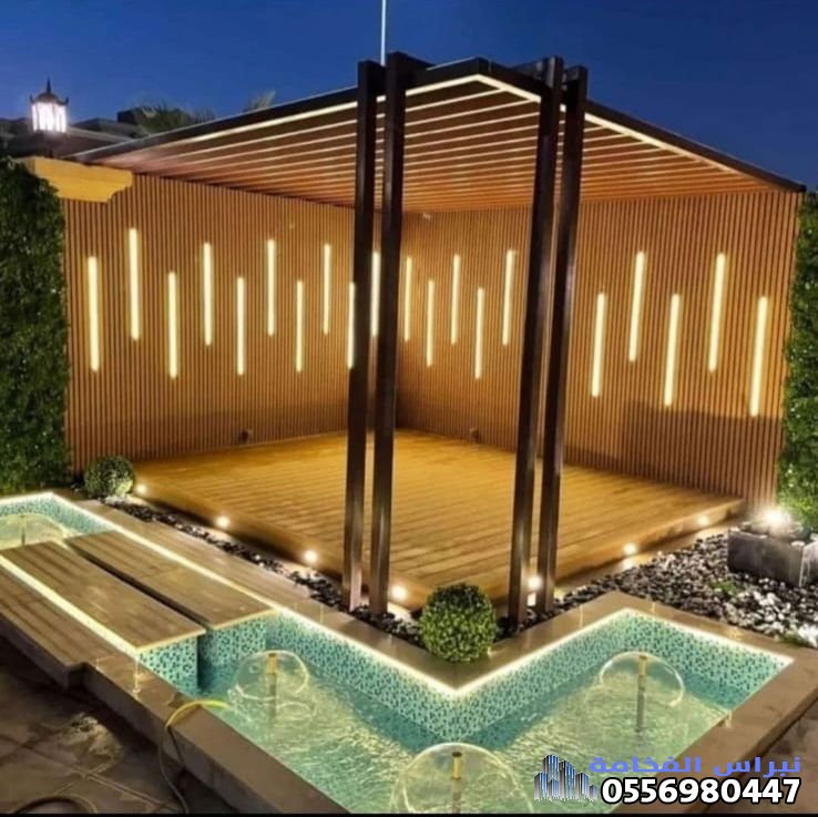 حداد مظلات حدائق وجلسات بالدمام|تركيب أفضل مظلات حديد وخشبية بخصم 25%