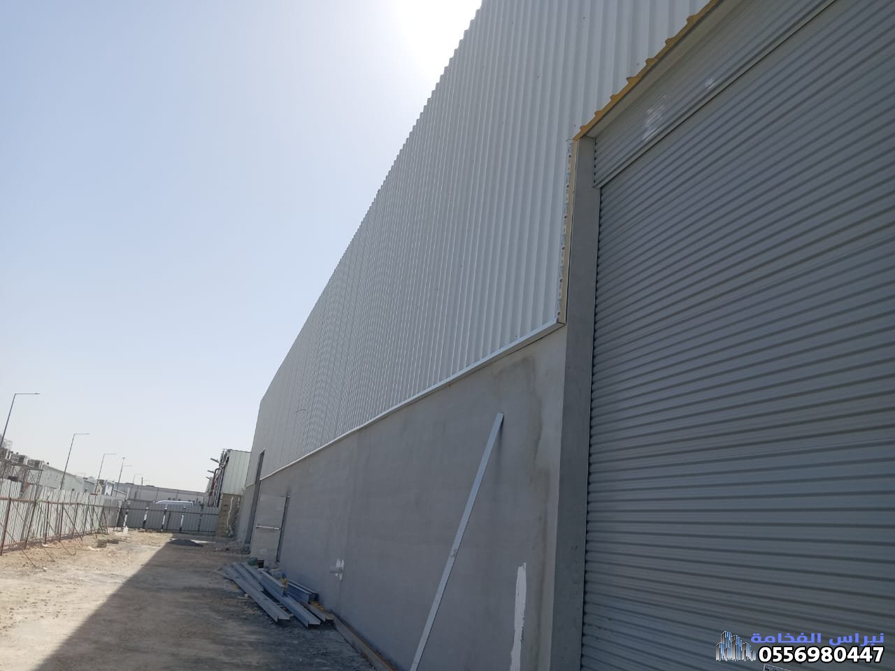 عرض سعر احترافي لتركيب هناجر ساندويتش بانل بالخبر