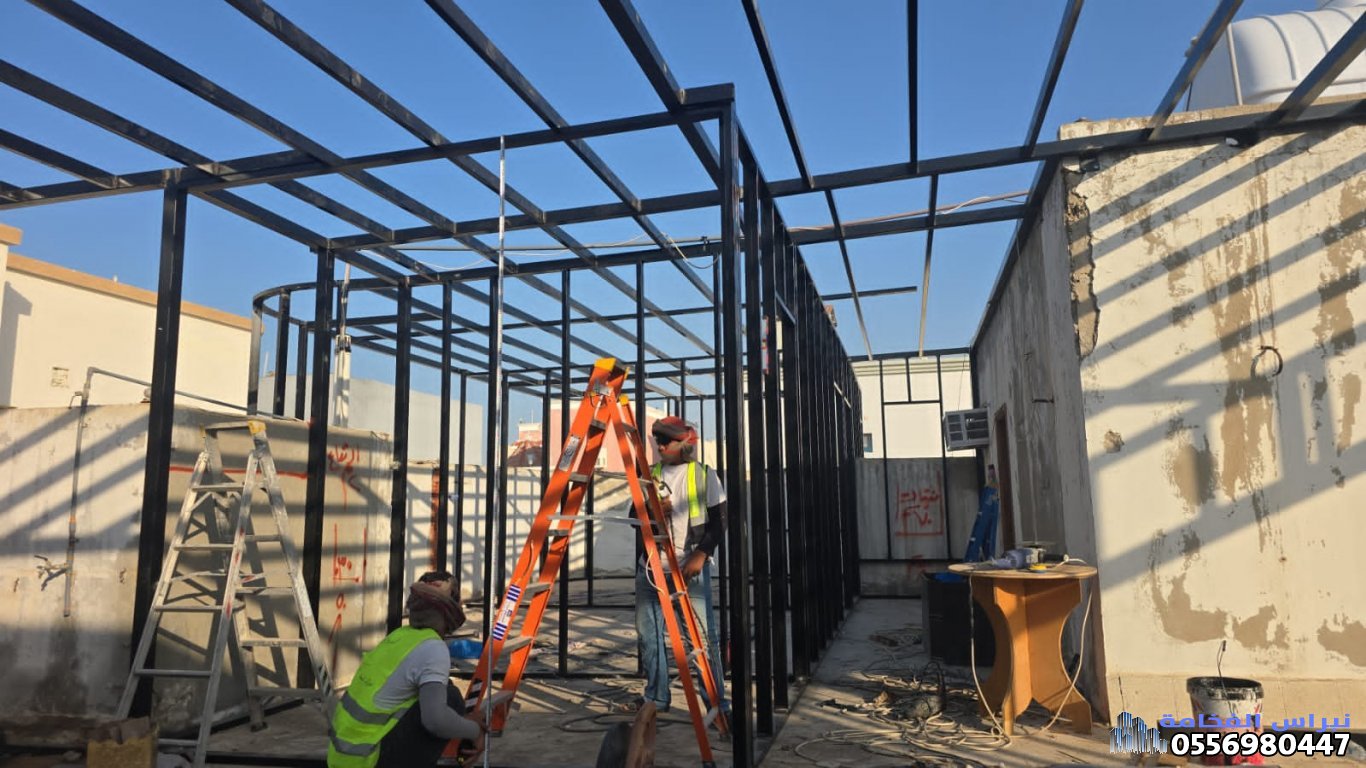 تركيب مظلات والواح وغرف ساندوتش بانل بالدمام