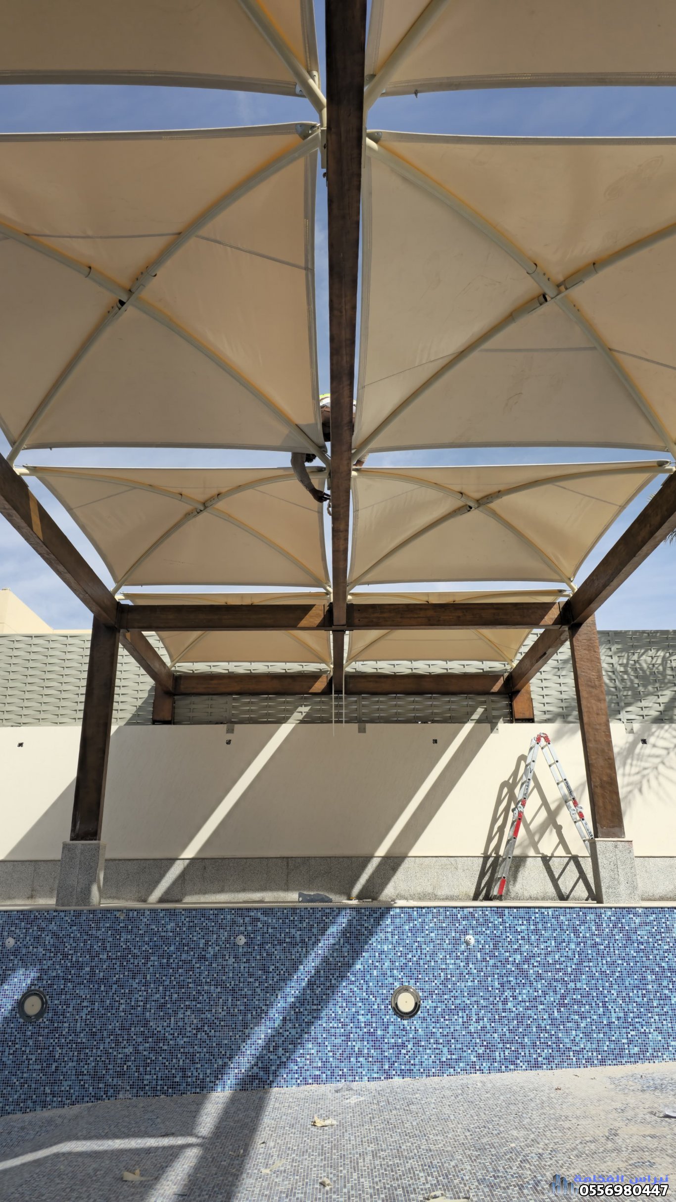 مظلات وسواتربالدمام بحي اراكمووحي الدانةلأحواش الفلل والمنازل والاستراحات