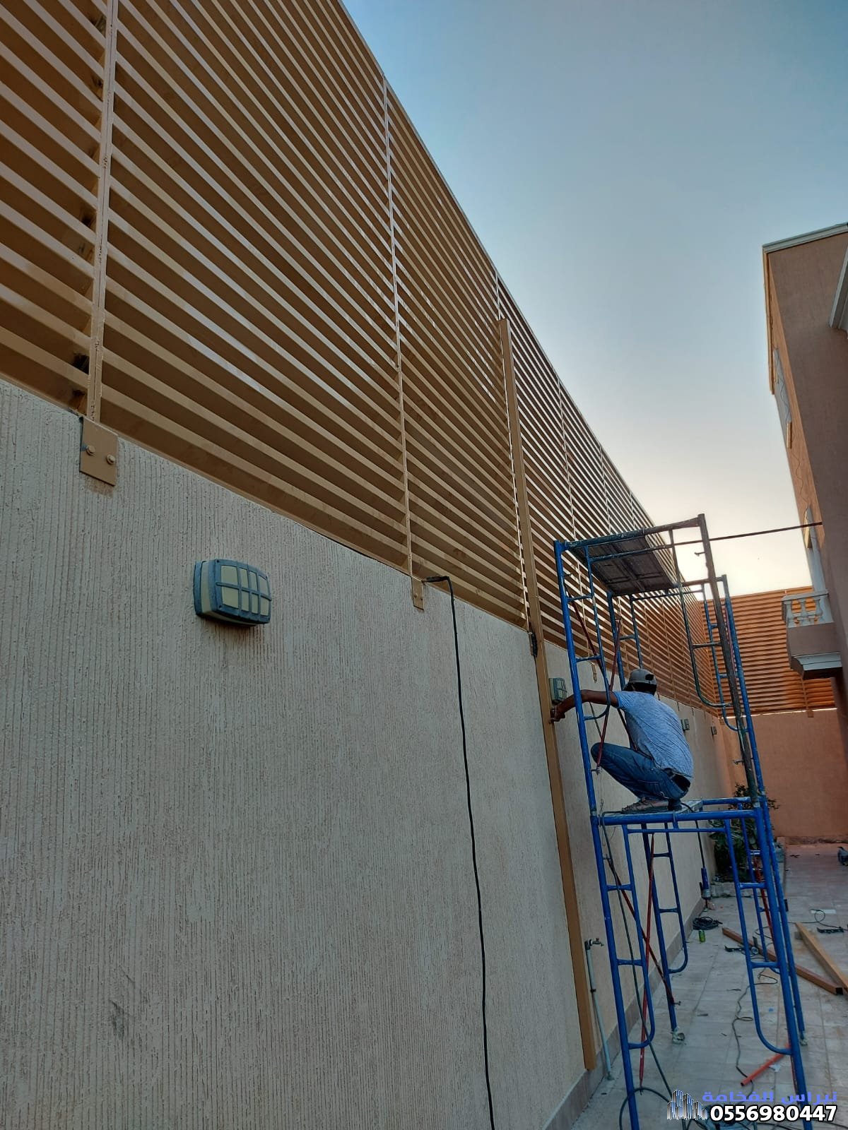 افضل تركيب جميع أنواع السواتر شرائح سواتر قماش بالدمام